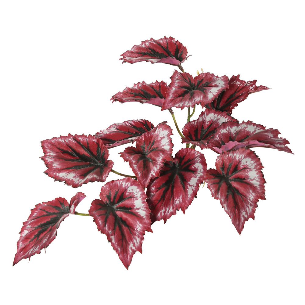 12 in. Begonia Hanging Bush Vase, Red - Pack of 3