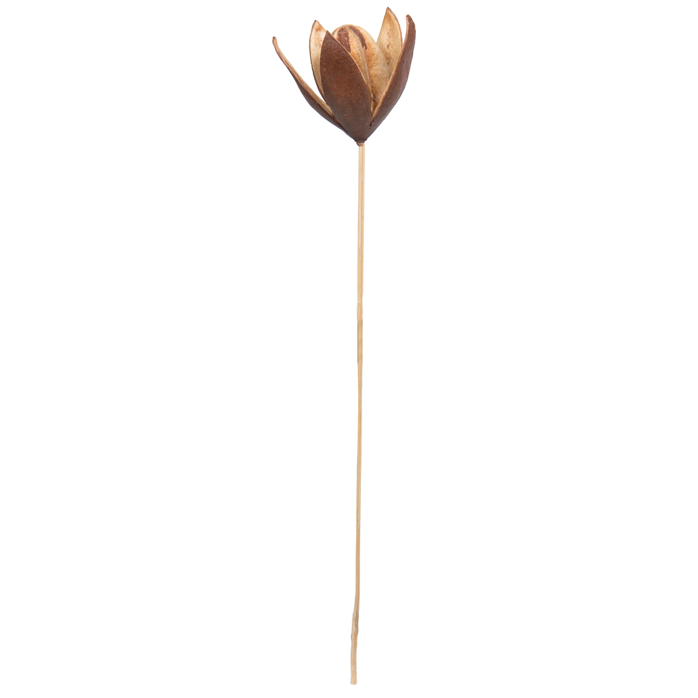 20 in. Lily on Stem Artificial Flowers, Natural - 50 Stems per Pack