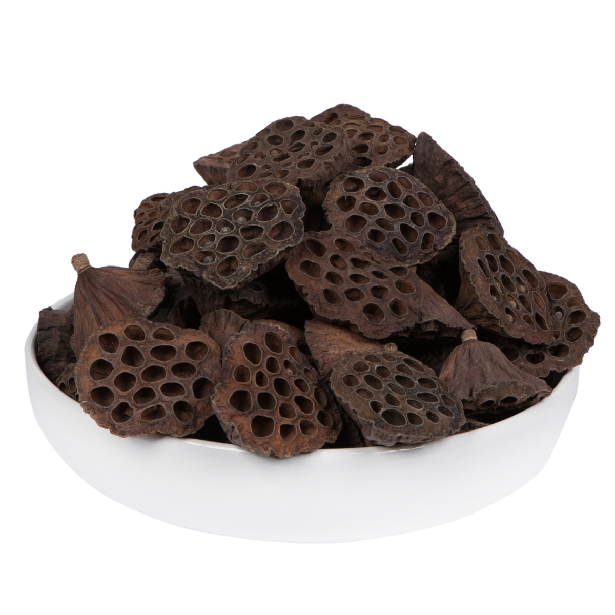 4 - 4.8 in. Lotus Pod Botanicals, Natural - Extra Large - 50 Piece