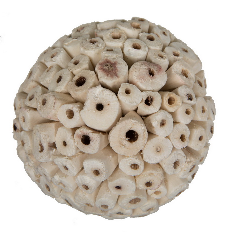 4 in. Sola Ata Ball Botanicals, Natural - 25 Piece