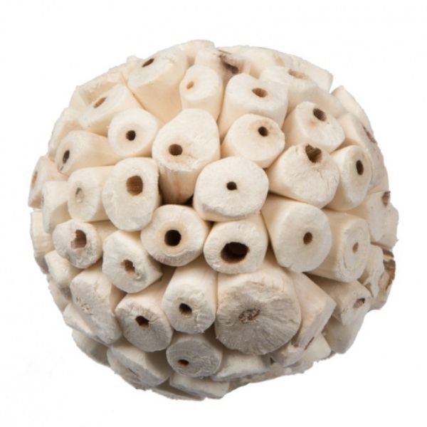 2.4 in. Sola Ata Ball Botanicals, Natural - 50 Piece