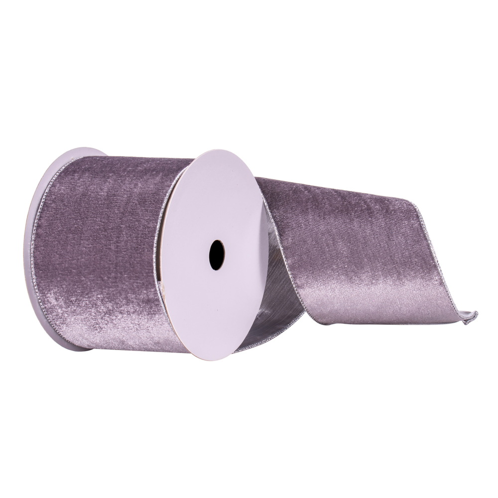 4 in. x 10 Yards Silver Ribbon