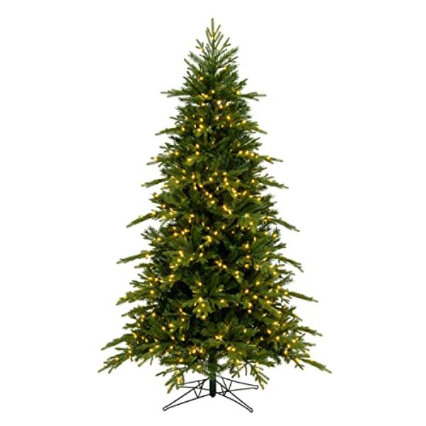 DT214275 7.5 ft. x 58 in. Jersey Fraser Fir Artificial Christmas Tree with 4228 PE-PVC Tips -  Vickerman