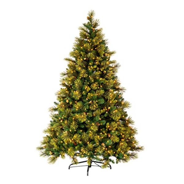 DT214280 9 ft. x 64 in. Jersey Fraser Fir Artificial Christmas Tree with 6516 PE-PVC Tips -  Vickerman