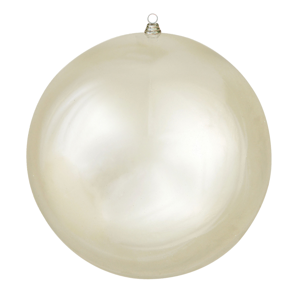 24 in. Giant Shiny Ornament, Champagne