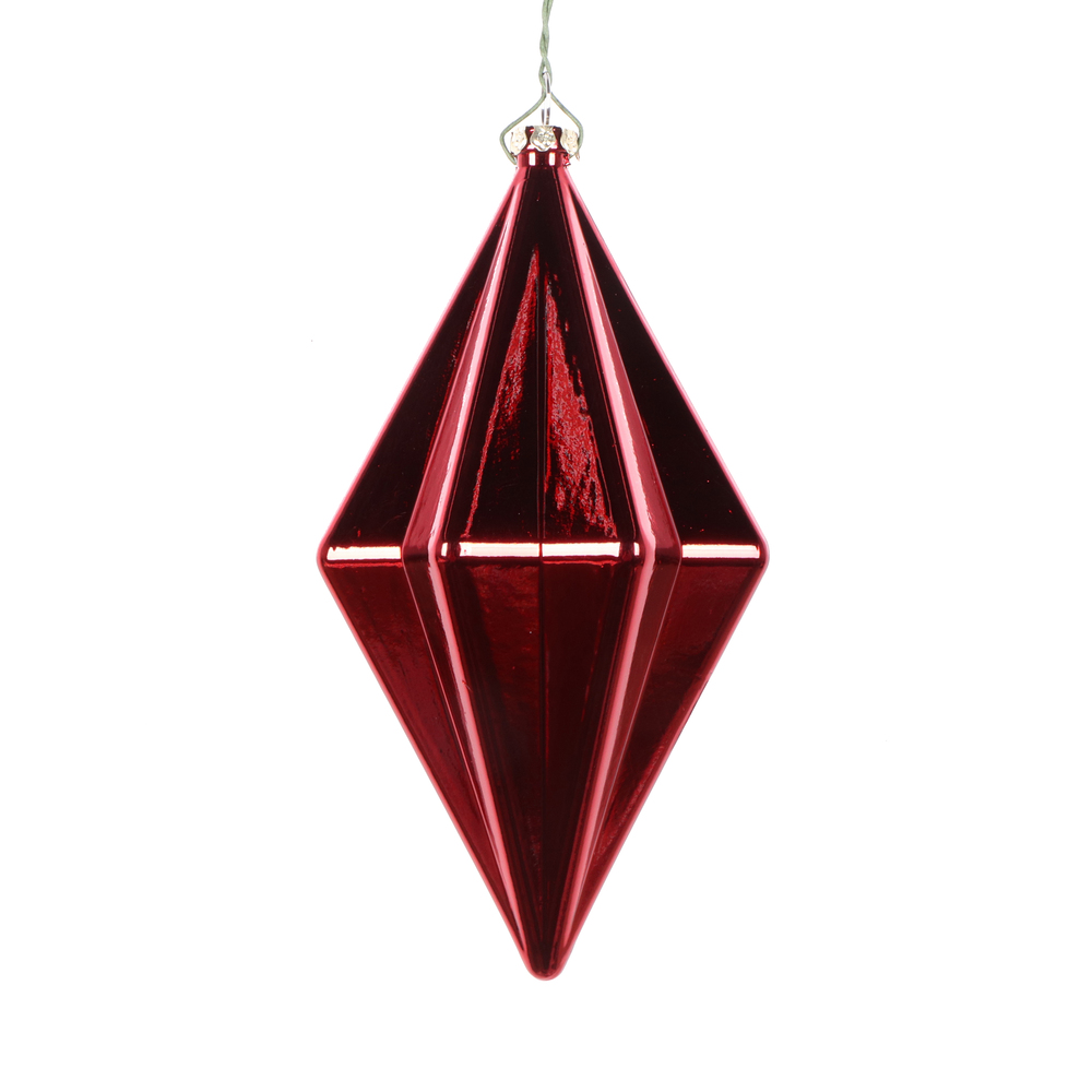 5.5 in. Shiny Finial Ornament, Orchid - 4 per Bag