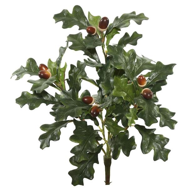 18 in. Artificial Green Oak Spray, Pack of 3