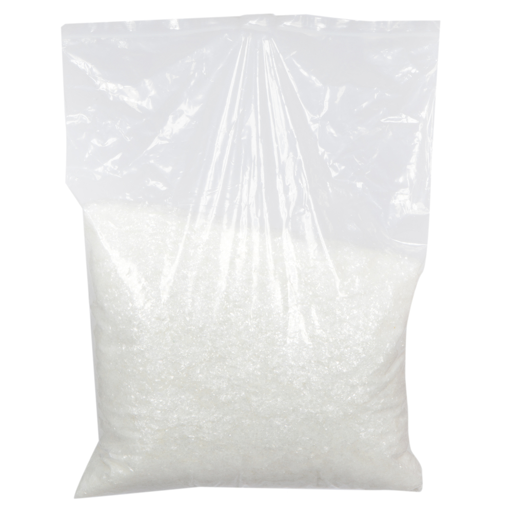 128 oz White Iridescent Scatterflakes Box