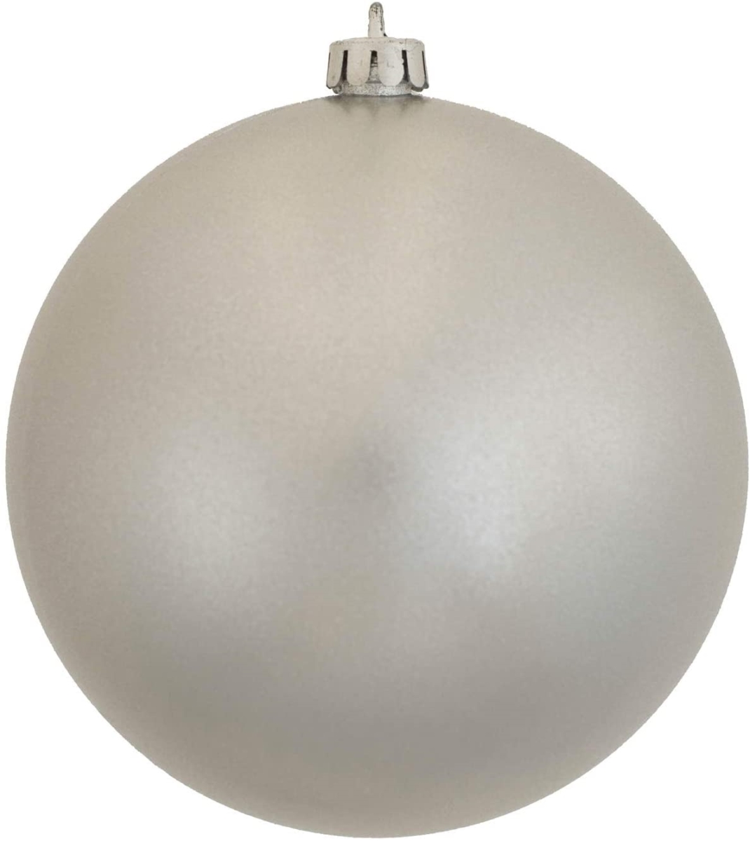 24 in. Giant Candy Ball UV Ornament, Silver