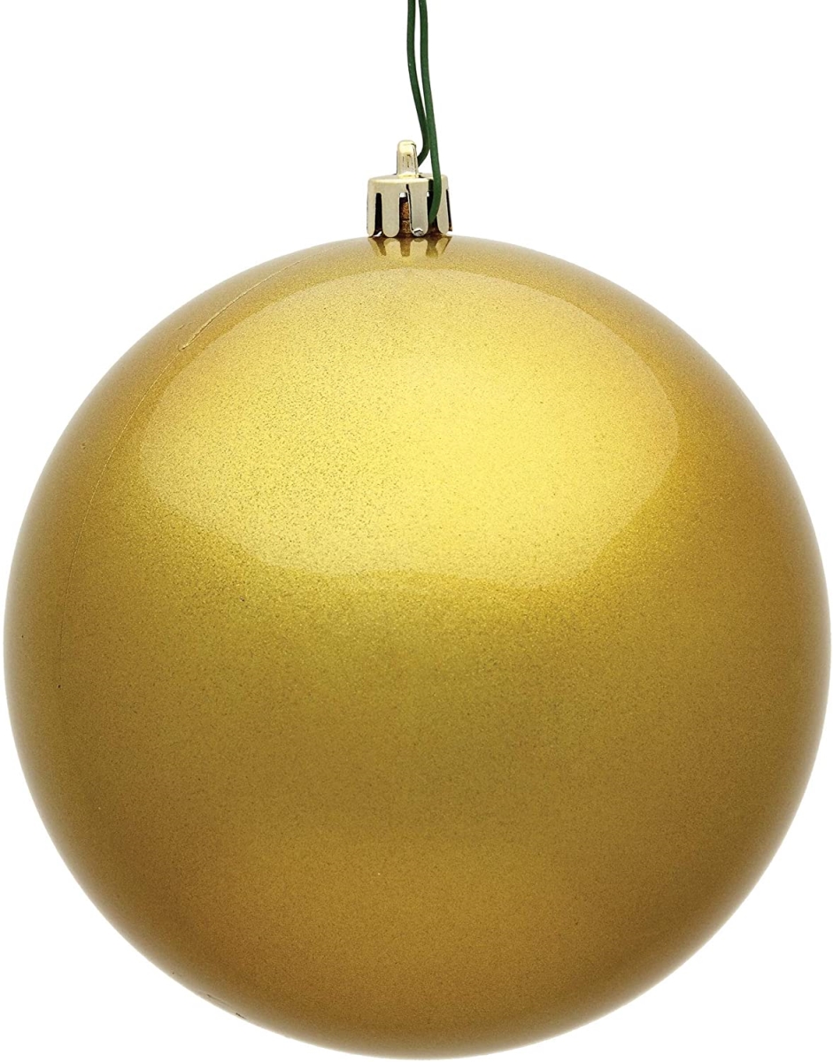 24 in. Giant Candy Ball UV Ornament, Gold