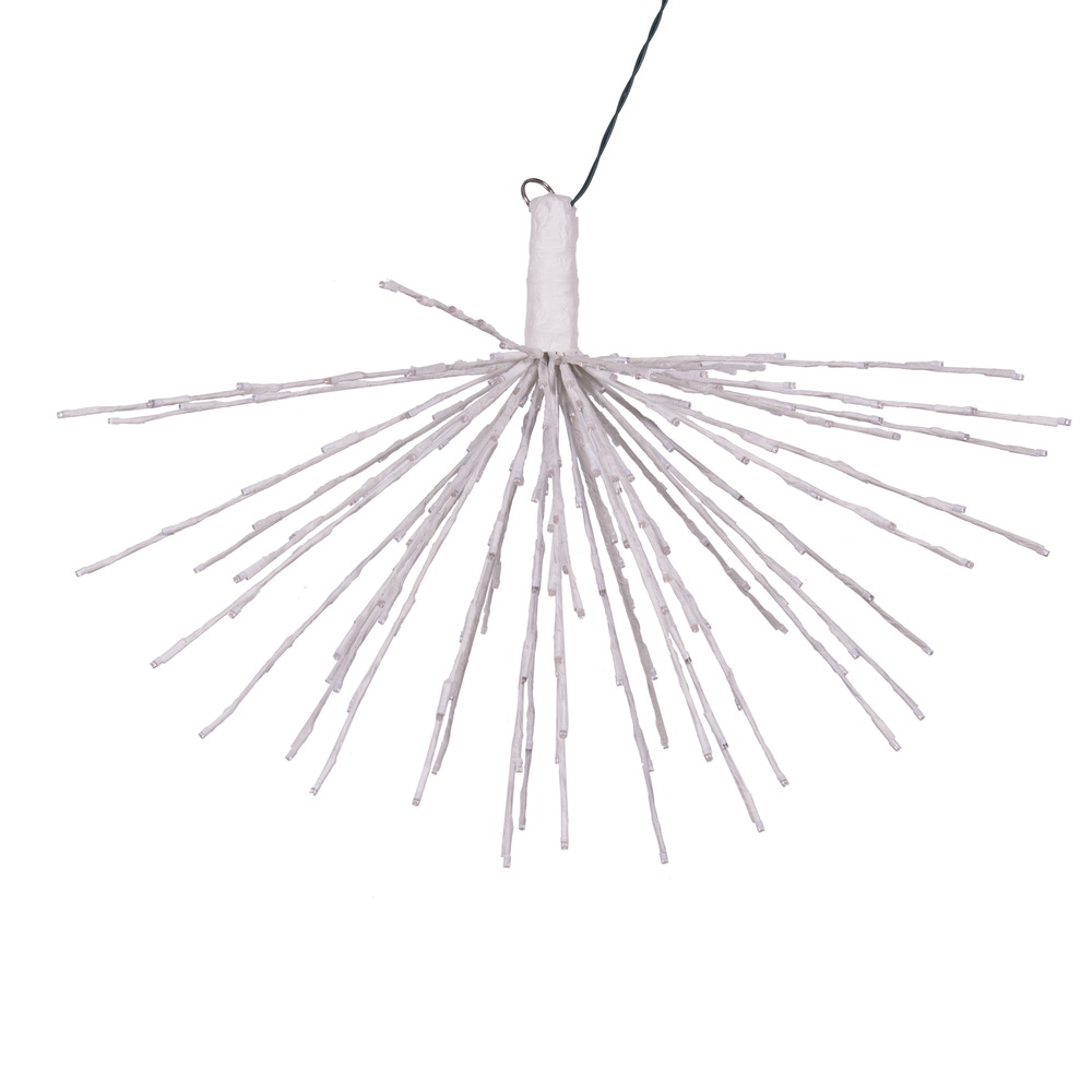 32 x 28 in. 240 Starburst LED Wide Angle Light, White & Warm White