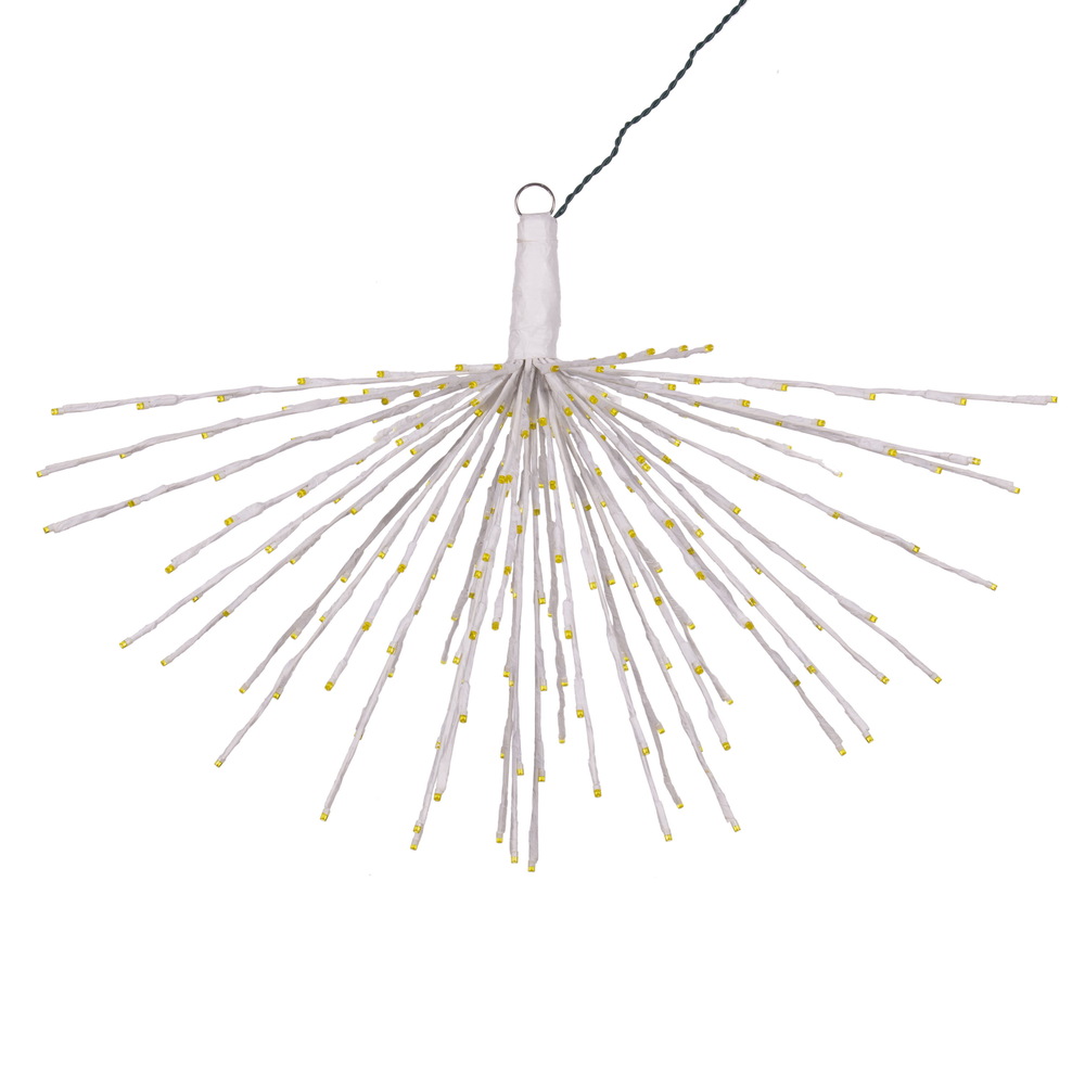 32 x 28 in. 240 Starburst LED Wide Angle Light, White & Yellow