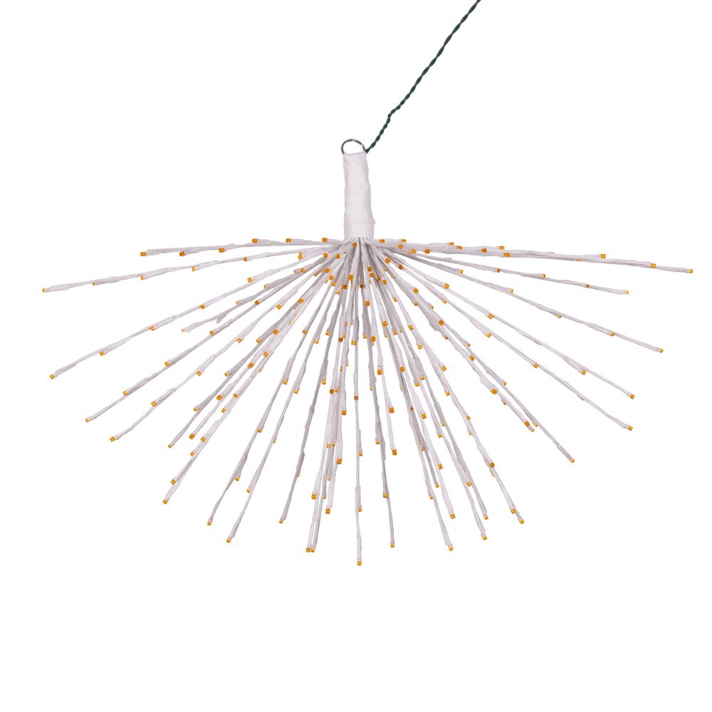 32 x 28 in. 240 Starburst LED Wide Angle Light, White & Orange