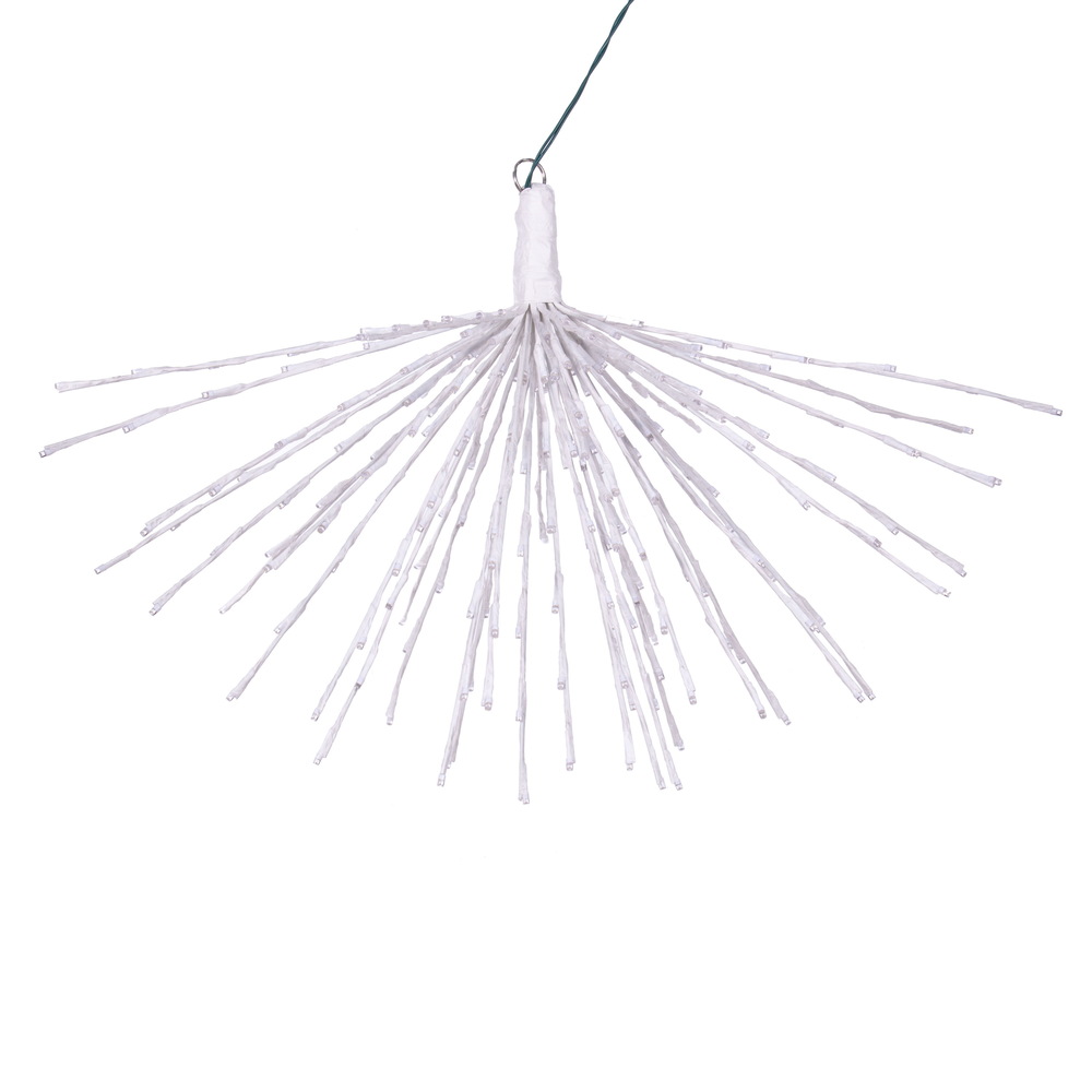 32 x 28 in. 240 Starburst LED Wide Angle Light, White & Pure White