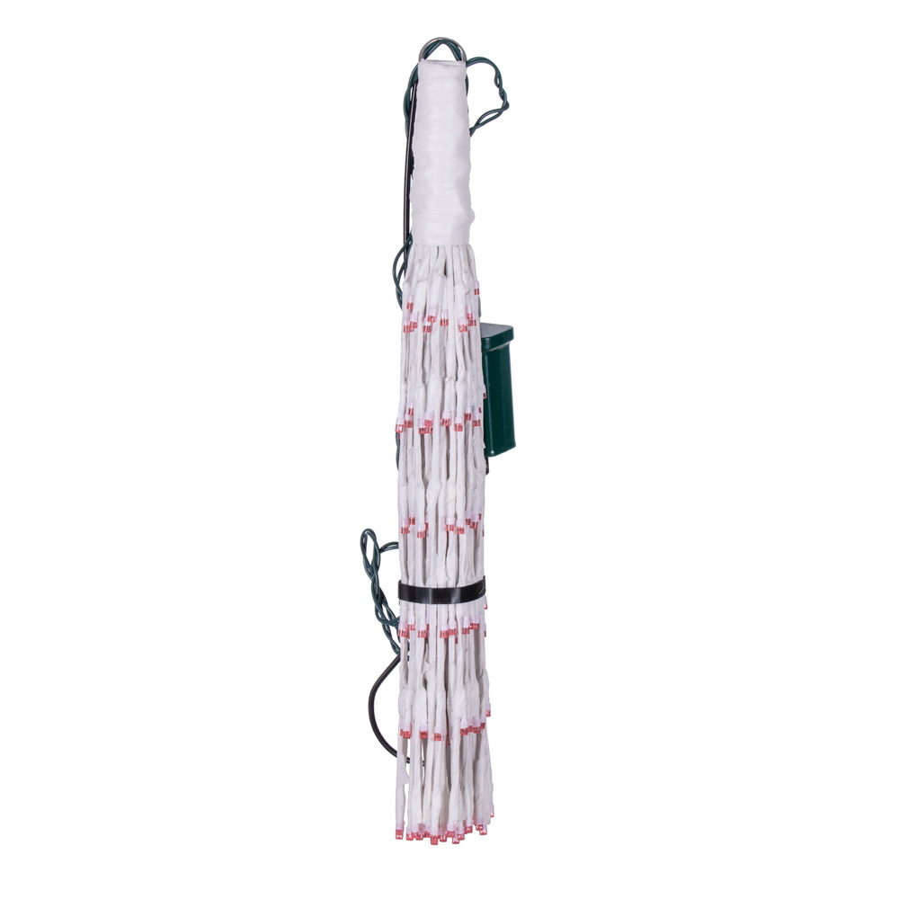 240 Light x 32 in. Starburst Pink LED Light, White
