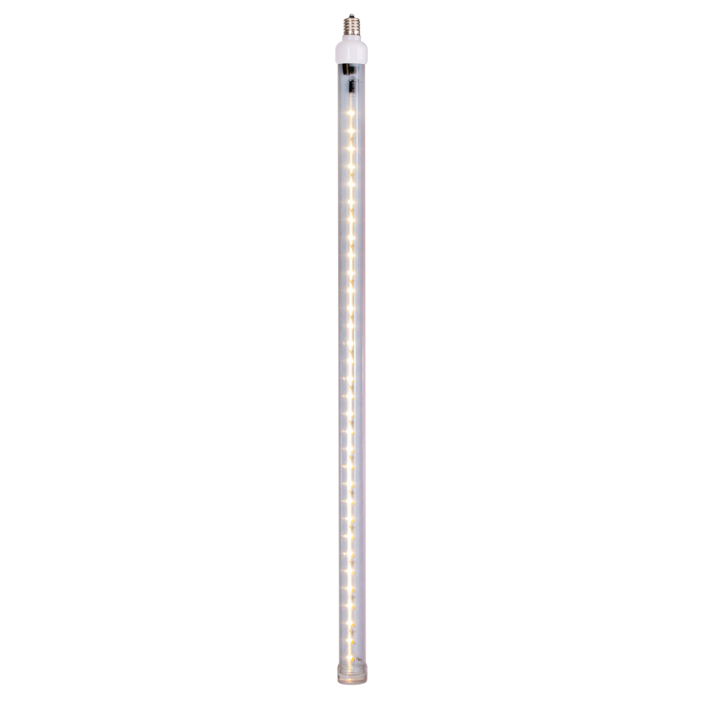 24 in. Warm White C9 LED SnowFall Tube - Pack of 5