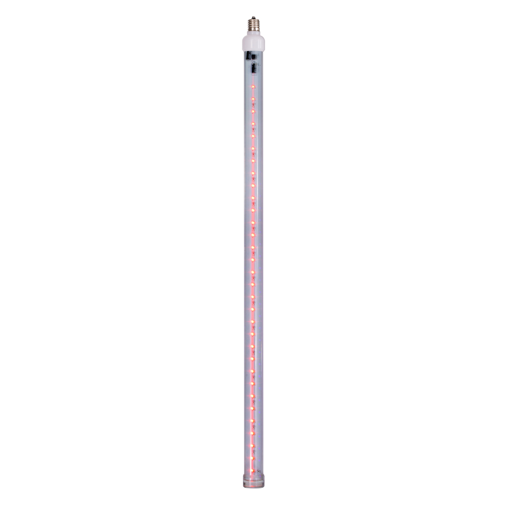 24 in. Red C9 LED SnowFall Tube - Pack of 5