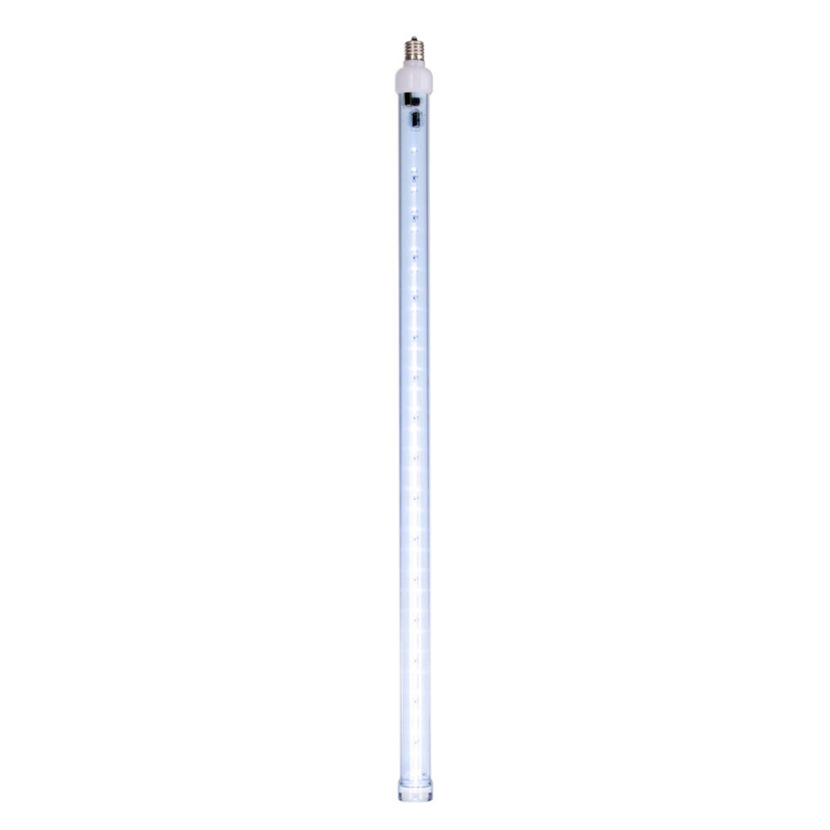 24 in. Cool White LED SnowFall Tube Bulb with 64 SMD Doublesided Diodes & C9-E17 Nickel Base - Pack of 5
