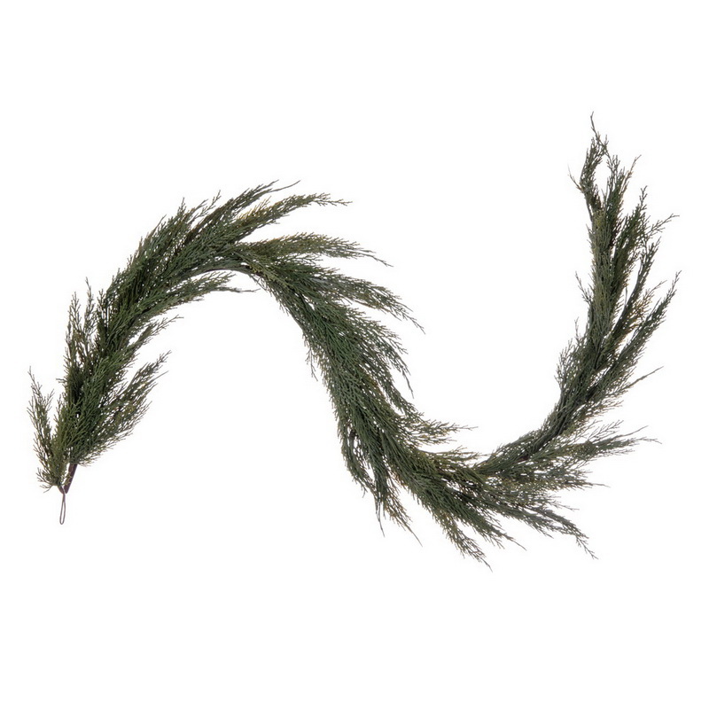 62 in. Green Cedar Garland