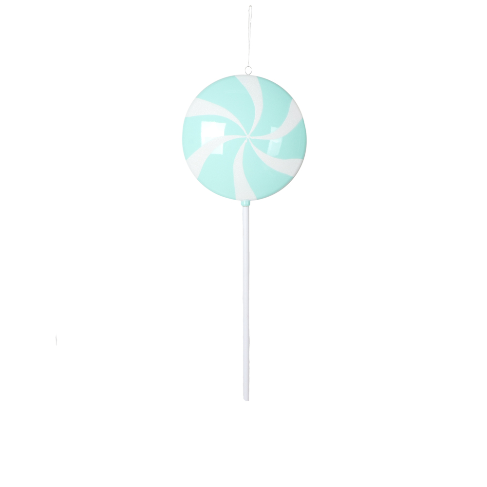 26 in. Flat Lollipop Ornament, Seafoam
