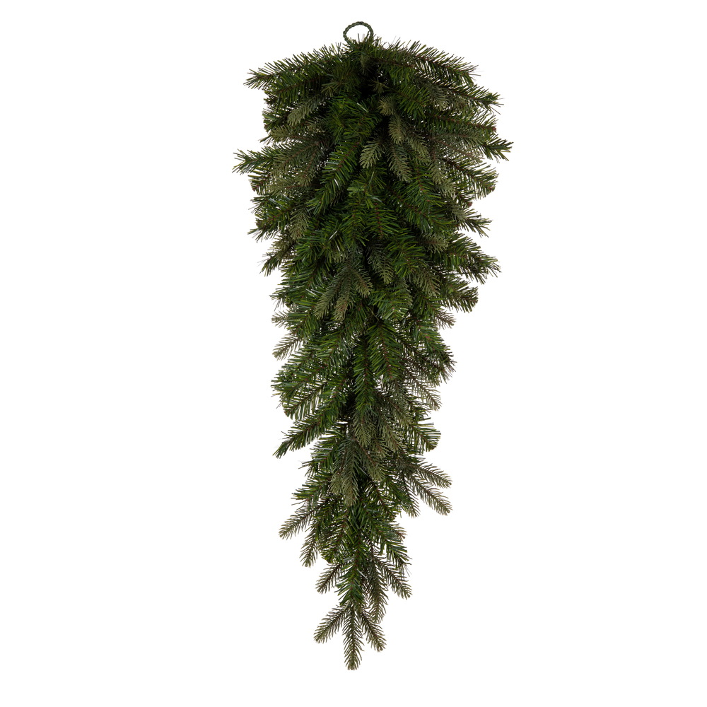 36 in. Douglas Fir 183 Tips Teardrop, Green