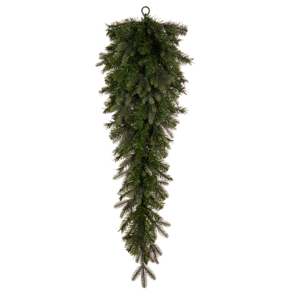 48 in. Douglas Fir 258 Tips Teardrop, Green