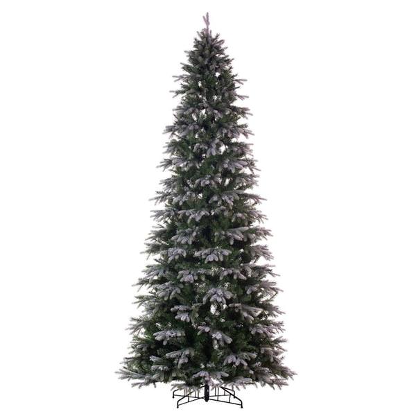Picture of Vickerman K224555 5.5 ft. x 36 in. 1228T Frosted Douglas Fir Slim Artificial Slim Unlit Christmas Tree&#44; Green