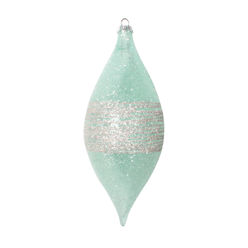 Picture of Vickerman MT222704 7 in. Shuttle Ornament, Light Green - 4 per Bag