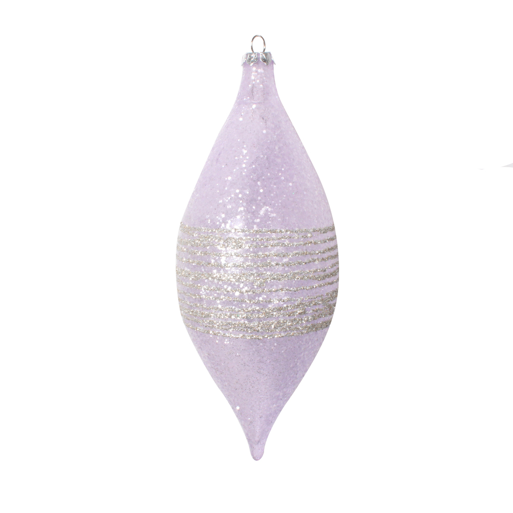 Picture of Vickerman MT222766 7 in. Shuttle Ornament, Light Purple - 4 per Bag