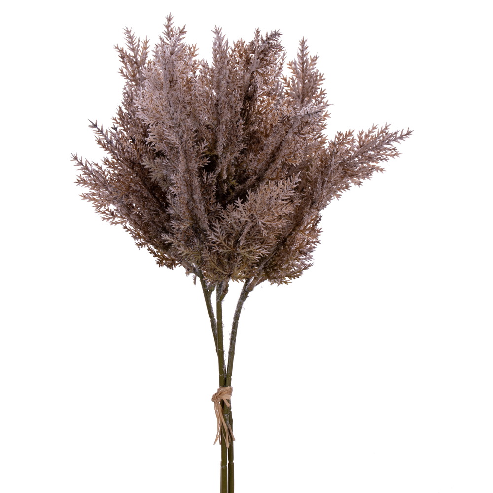 13.5 in. Artificial Fern Spray, Light Brown - 2 per Bundle