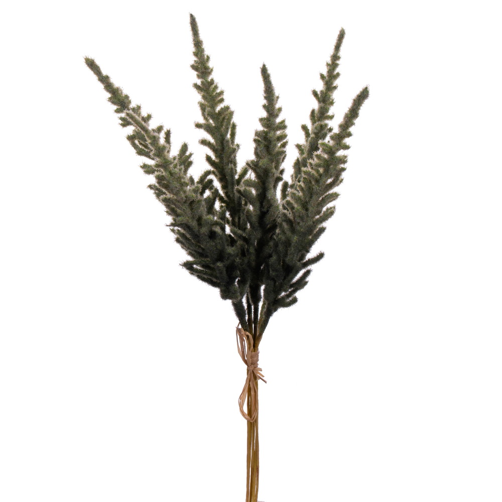 19.5 in. Dried Wheat Spray, Dark Green - 3 per Bundle
