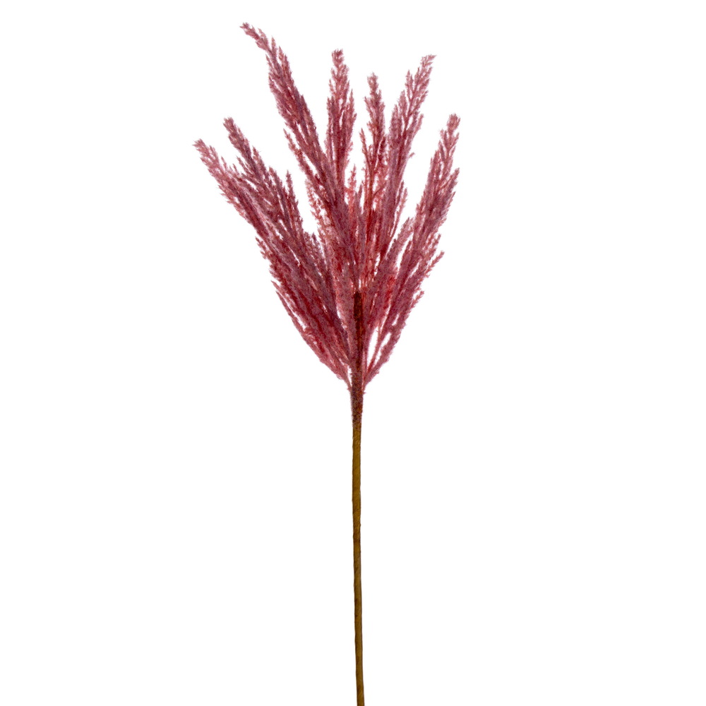 26 in. Glitter Reed Spray, Mauve - 3 per Bag