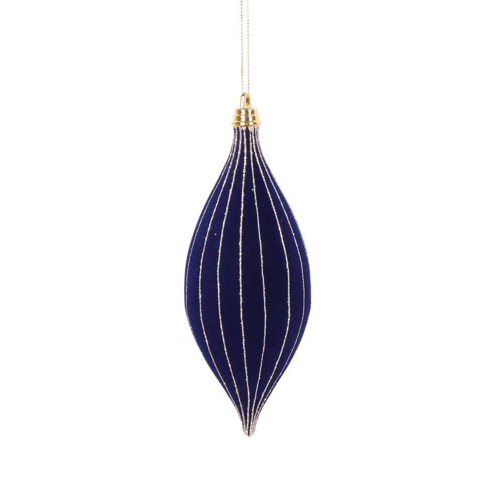Picture of Vickerman MT229731 7 in. Shuttle Ornament&#44; Midnight Blue - 3 per Bag