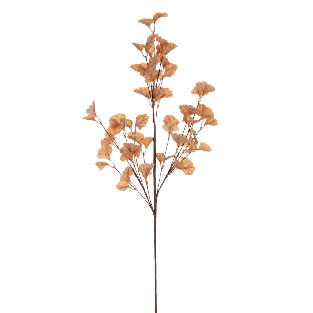 Picture of Vickerman FT225938 32 in. Yellow Orange Leaf Spray, 4 Piece per Bag 