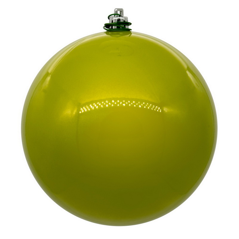 4.75 in. UV Drill Pearl Ball, Lime - Bag of 4