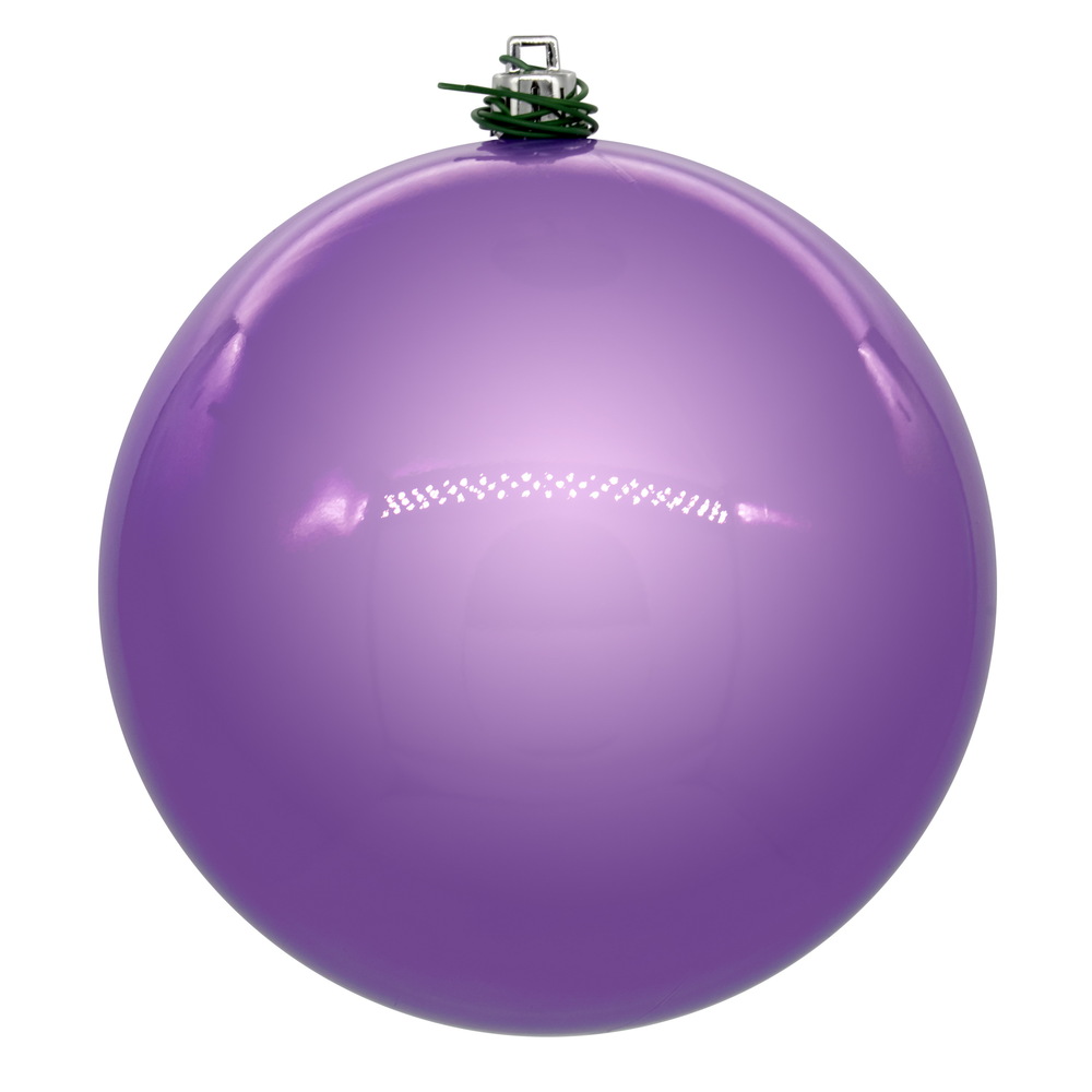 4.75 in. UV Drill Pearl Ball, Lavender - 4 Per Bag