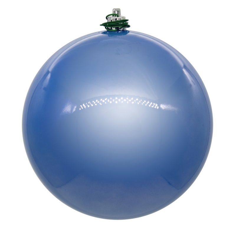 8 in. UV Drill Pearl Ball, Periwinkle