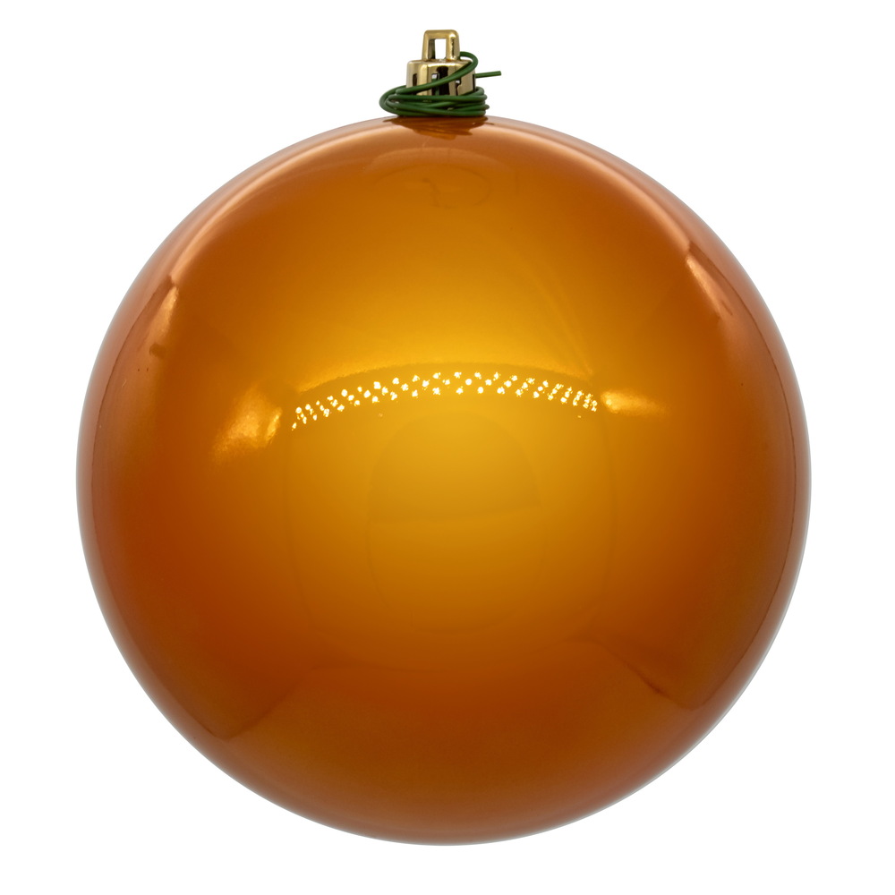 8 in. UV Drill Pearl Ball, Antique Gold