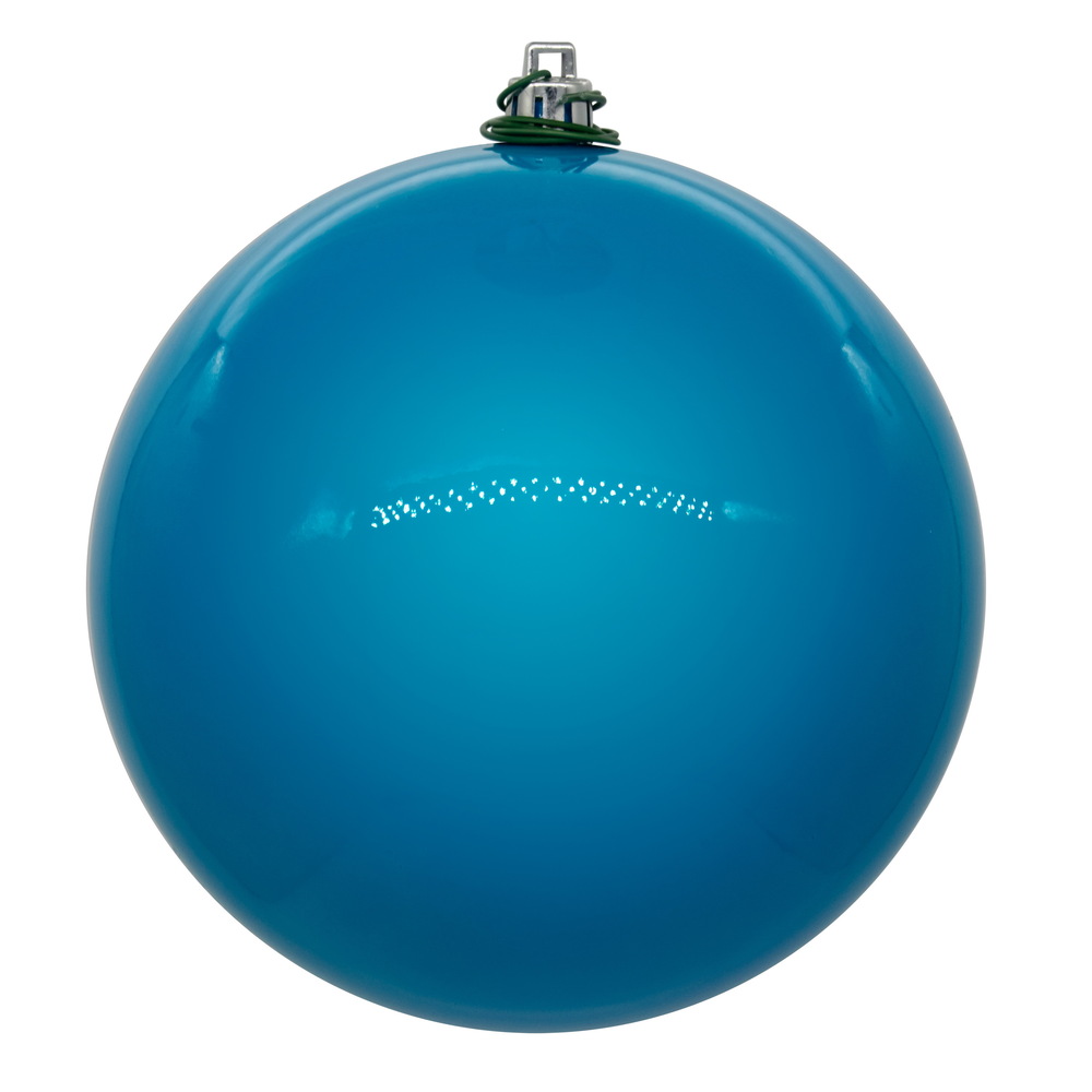 10 in. UV Drill Pearl Ball, Turquoise
