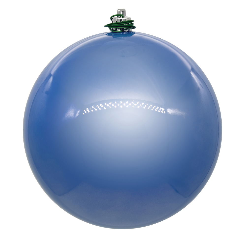 10 in. UV Drill Pearl Ball, Periwinkle