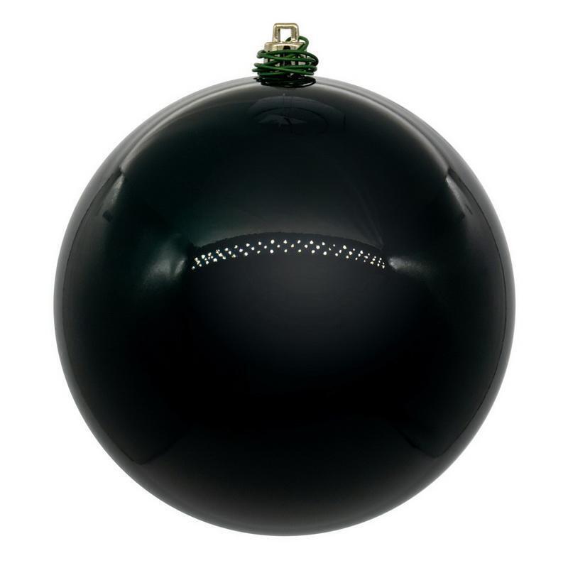 10 in. UV Drill Pearl Ball Ornament, Sea Blue