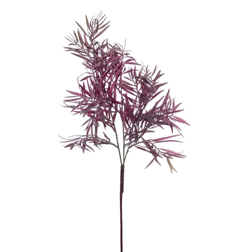 Picture of Vickerman FM224636 33 in. Plum Dried Fern Leaf Spray, 3 Piece - Pack of 48
