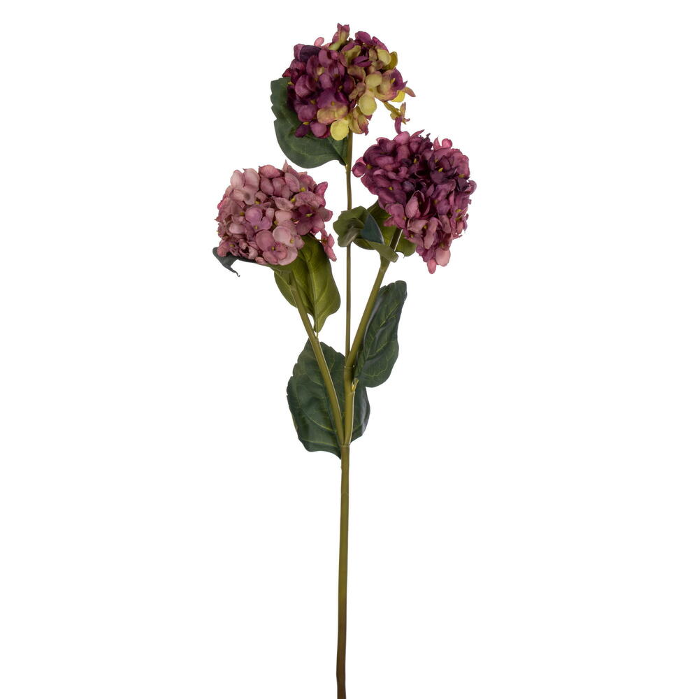 33 in. Hydrangea Spray, Mauve - 2 per Bag