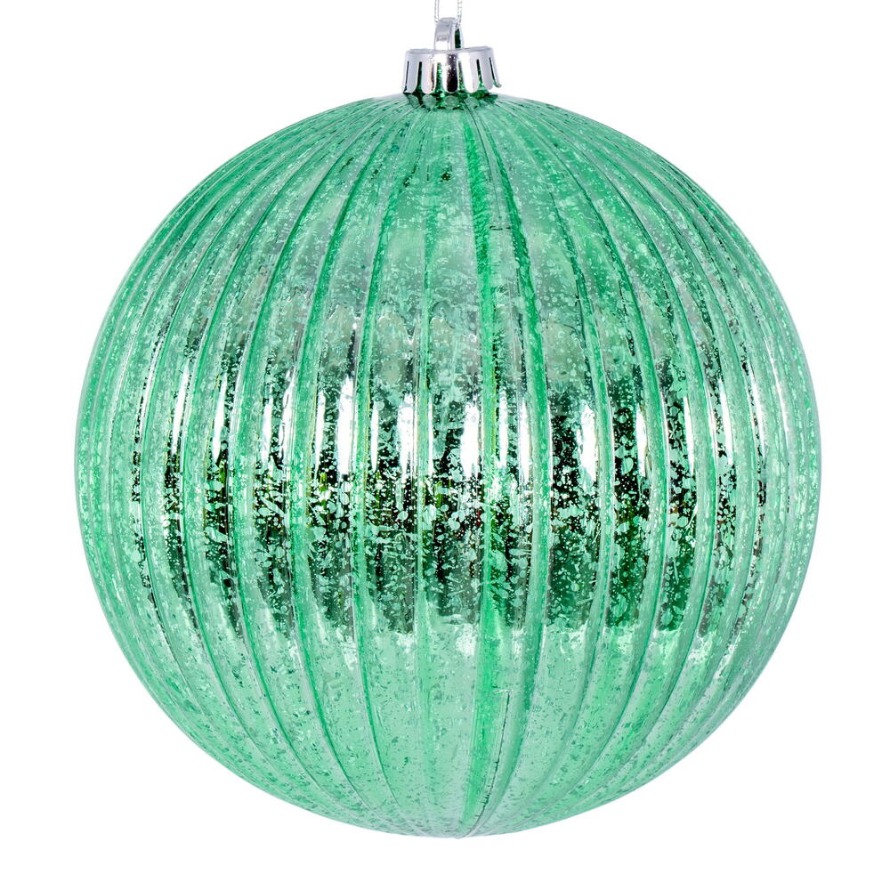 Picture of Vickerman N162244 4 in. Mercury Lined Ball, Seafoam - 6 Per Bag