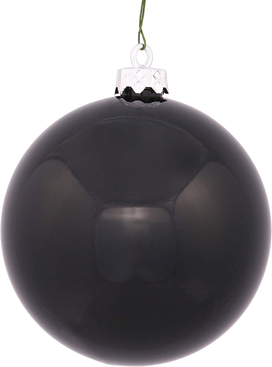4 x 18 in. Black Shiny Ball Stick - 6 per Bag