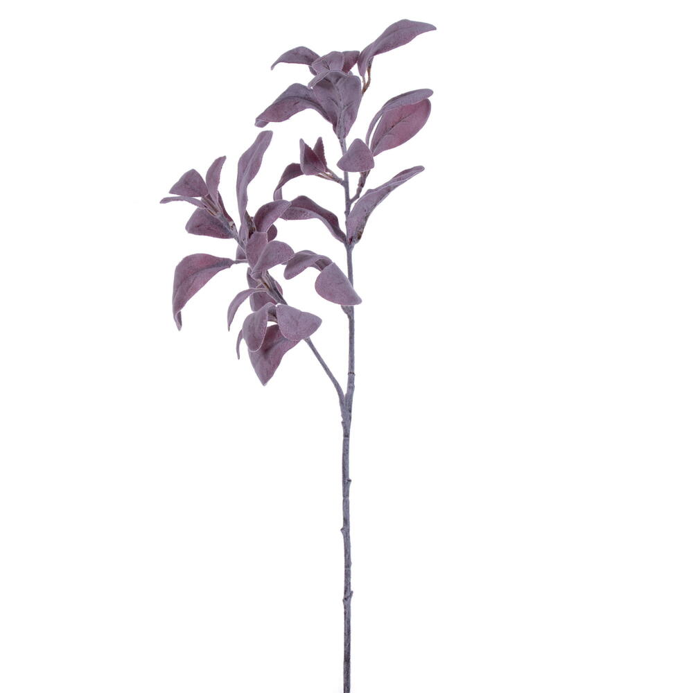 Picture of Vickerman EF225327 27 in. Artificial Frosted Burgundy Lambs Ear Spray - Pack of 3
