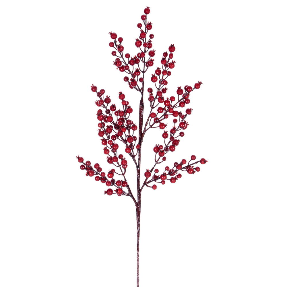 Picture of Vickerman P240124 24 in. Red Crab Apple Mixed Berry Spray - Pack of 3