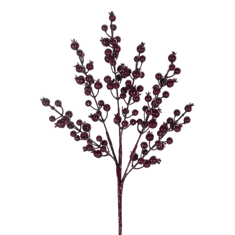 P240314 14 in. Burgundy Crab Apple Berry Pick - 6 Per Bag