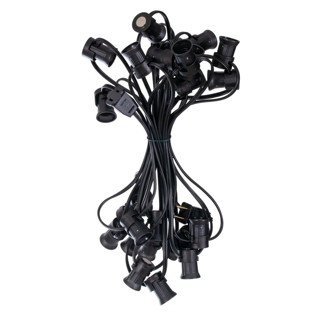 V24SPT1-25K C9 25 ft. x 25 Magnetic Socket Stringer, SPT1 - Black