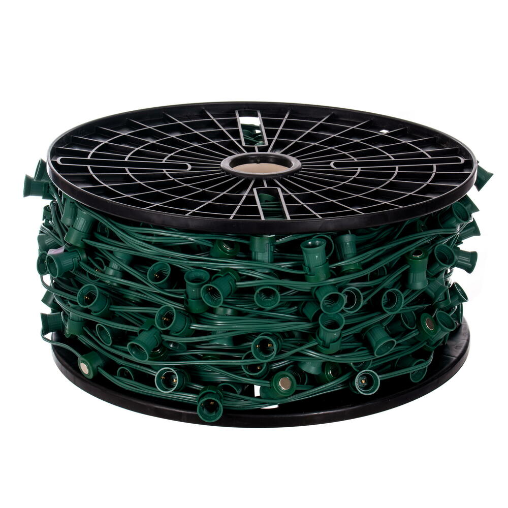 V24SPT1-400G C9 500 ft. x 400 Magnetic Socket Spool, SPT1 - Green